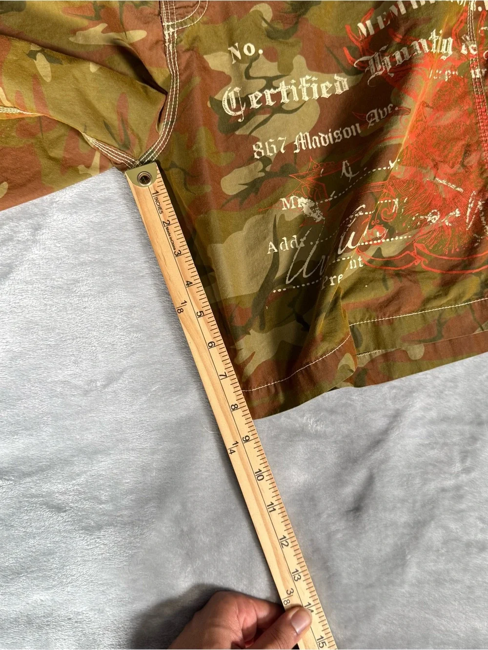 Vintage Polo Ralph Lauren Board Shorts Mens 34 8.5” Hunting Fishing Club Camo
